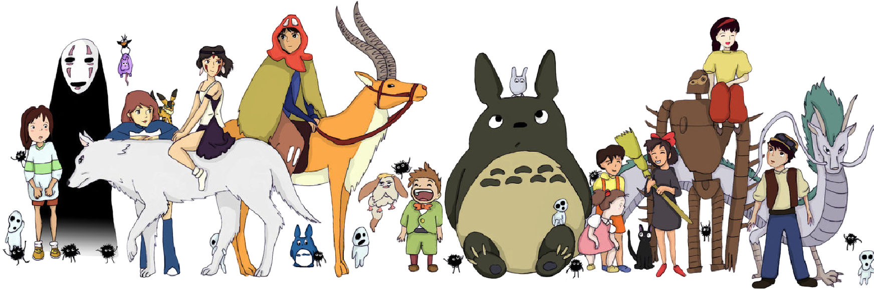 Ghibli character artwork